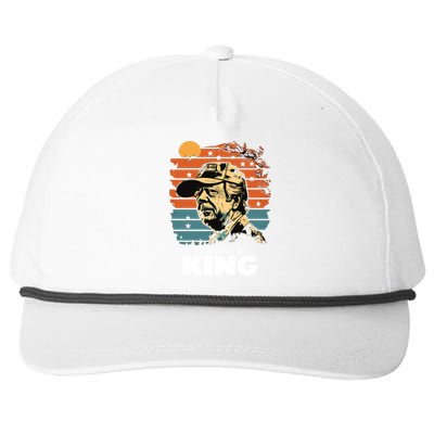 Vintage Jimmy Carter The Original Diy King Presidents Day Gift Snapback Five-Panel Rope Hat