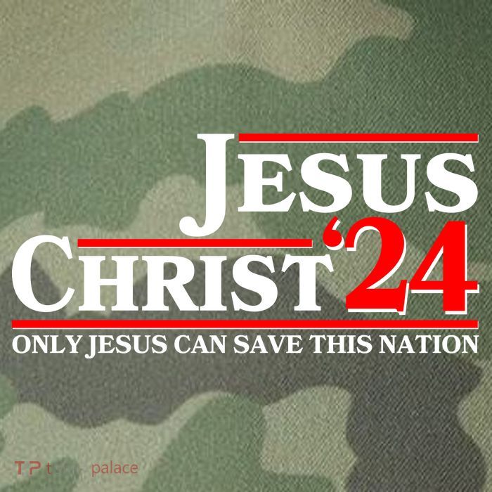 Vote Jesus Christ 2024 Only Jesus Can Save This Nation Legacy Tie Dye Trucker Hat