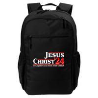 Vote Jesus Christ 2024 Only Jesus Can Save This Nation Backpack