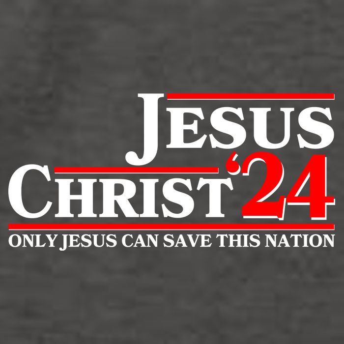 Vote Jesus Christ 2024 Only Jesus Can Save This Nation Vector Backpack