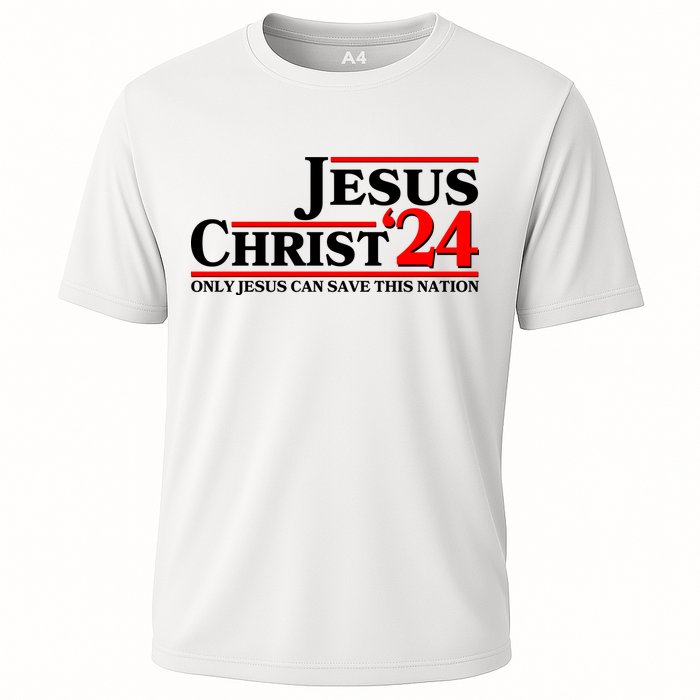 Vote Jesus Christ 2024 Only Jesus Can Save This Nation Performance Shirt