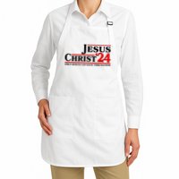 Vote Jesus Christ 2024 Only Jesus Can Save This Nation Apron