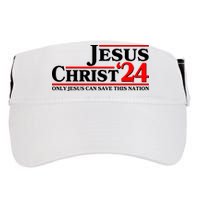 Vote Jesus Christ 2024 Only Jesus Can Save This Nation Adult Drive Performance Visor