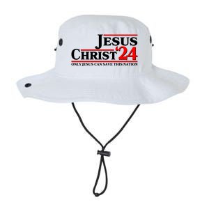 Vote Jesus Christ 2024 Only Jesus Can Save This Nation Legacy Cool Fit Booney Bucket Hat