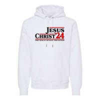 Vote Jesus Christ 2024 Only Jesus Can Save This Nation Premium Hoodie