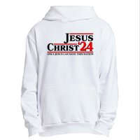 Vote Jesus Christ 2024 Only Jesus Can Save This Nation Urban Pullover Hoodie