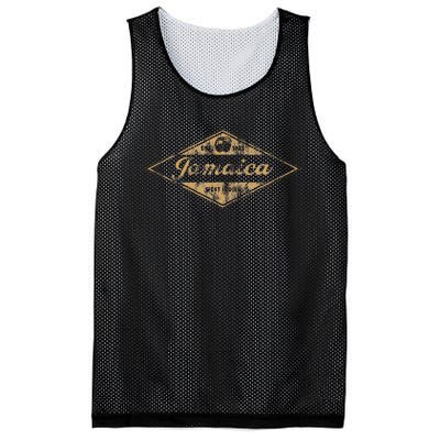 Vintage Jamaica Est 1962 Mesh Reversible Basketball Jersey Tank