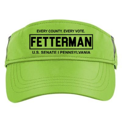 Vote John Fetterman For Senate Adult Drive Performance Visor