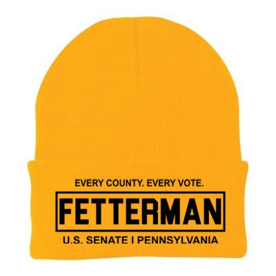 Vote John Fetterman For Senate Knit Cap Winter Beanie