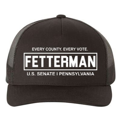 Vote John Fetterman For Senate Yupoong Adult 5-Panel Trucker Hat