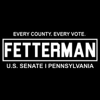 Vote John Fetterman For Senate Flat Bill Trucker Hat