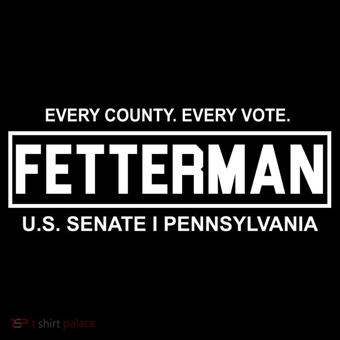 Vote John Fetterman For Senate 16 in Basic Backpack