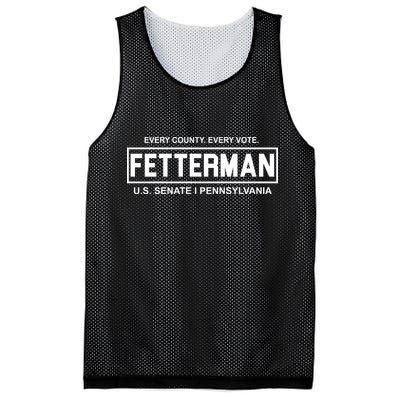 Vote John Fetterman For Senate Mesh Reversible Basketball Jersey Tank