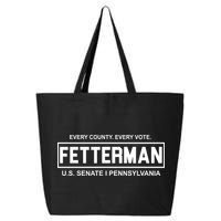 Vote John Fetterman For Senate 25L Jumbo Tote