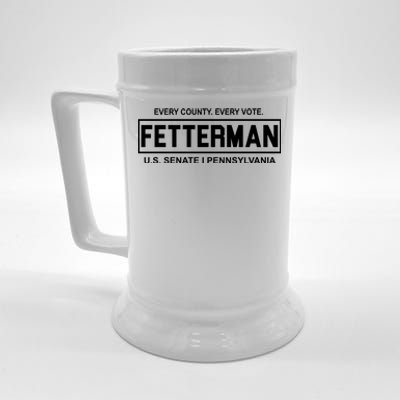 Vote John Fetterman For Senate Beer Stein