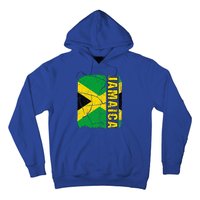 Vintage Jamaican Flag Jamaica Pride Roots Heritage Gift Hoodie