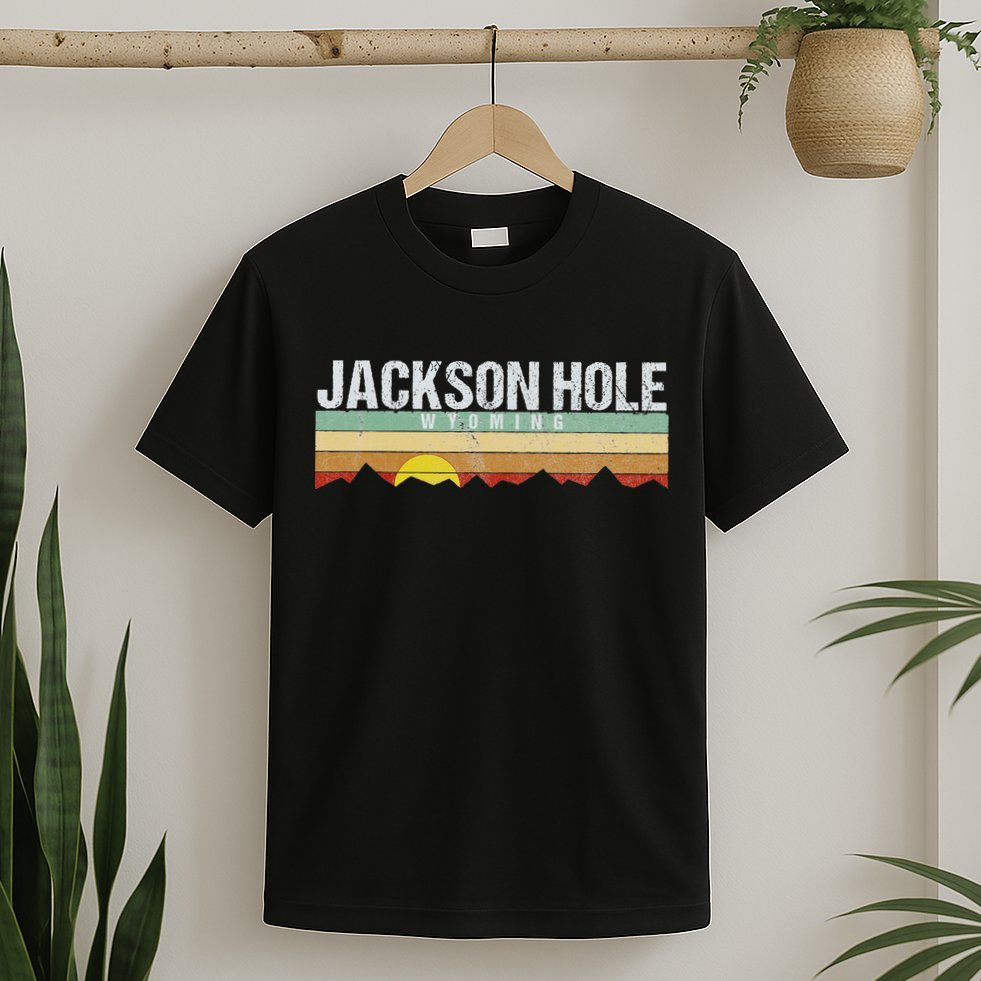 Vintage Jackson Hole Wyoming Retro T-Shirt