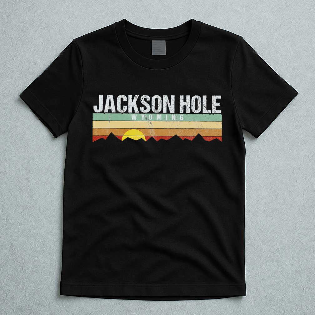 Vintage Jackson Hole Wyoming Retro T-Shirt