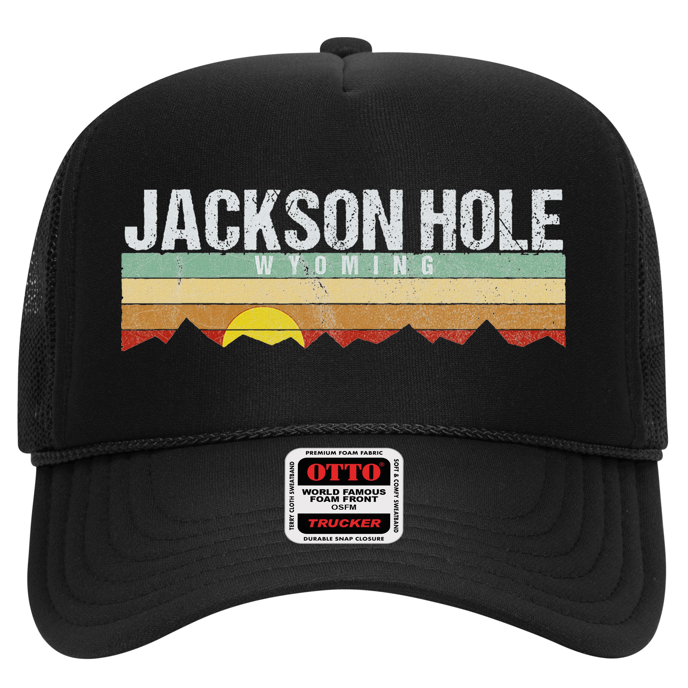 Vintage Jackson Hole Wyoming Retro Hat