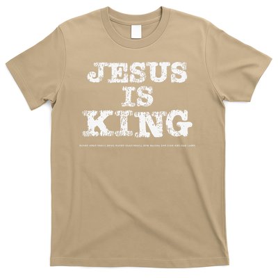 Vintage Jesus Is King Every Knee Shall Bend Head Shall Bow T-Shirt