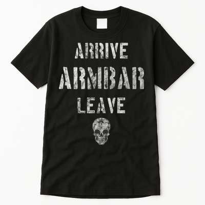 Vintage Jiu Jitsu Arrive Armbar Leave Grappling BJJ Tall T-Shirt