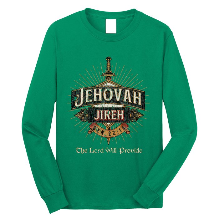 Vintage Jehovah Jireh The Lord Will Provide Long Sleeve Shirt