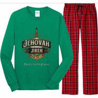 Vintage Jehovah Jireh The Lord Will Provide Long Sleeve Pajama Set