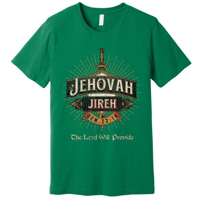 Vintage Jehovah Jireh The Lord Will Provide Premium T-Shirt