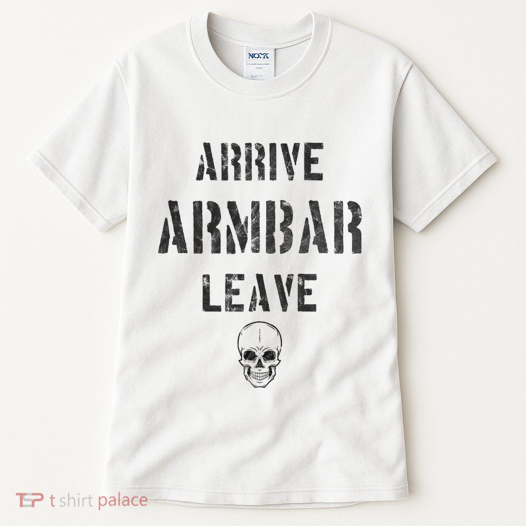 Vintage Jiu Jitsu Arrive Armbar Leave Grappling BJJ Tall T-Shirt