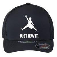 Vinatge Just Jew It Jewish Flexfit Unipanel Trucker Cap