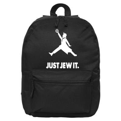 Vinatge Just Jew It Jewish 16 in Basic Backpack