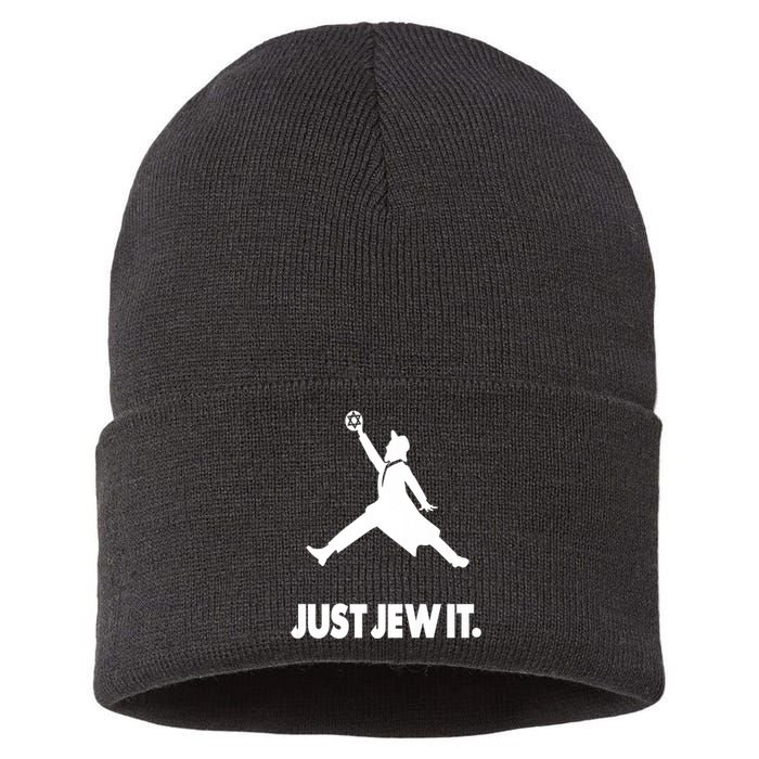 Vinatge Just Jew It Jewish Sustainable Knit Beanie