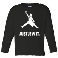 Vinatge Just Jew It Jewish Toddler Long Sleeve Shirt