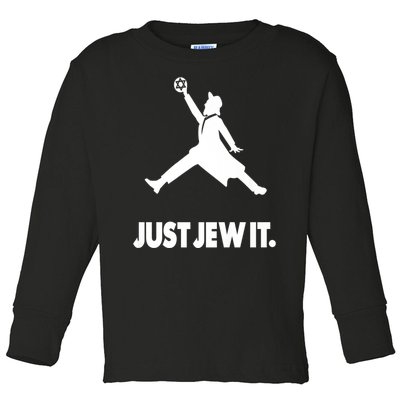 Vinatge Just Jew It Jewish Toddler Long Sleeve Shirt