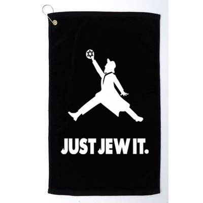 Vinatge Just Jew It Jewish Platinum Collection Golf Towel