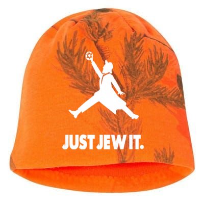 Vinatge Just Jew It Jewish Kati - Camo Knit Beanie