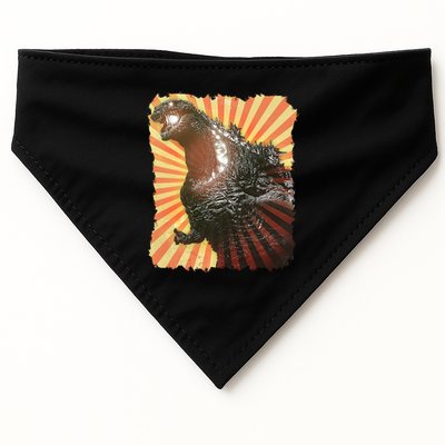 Vintage Japanese Kaiju Monster USA-Made Doggie Bandana