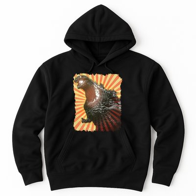 Vintage Japanese Kaiju Monster Hoodie