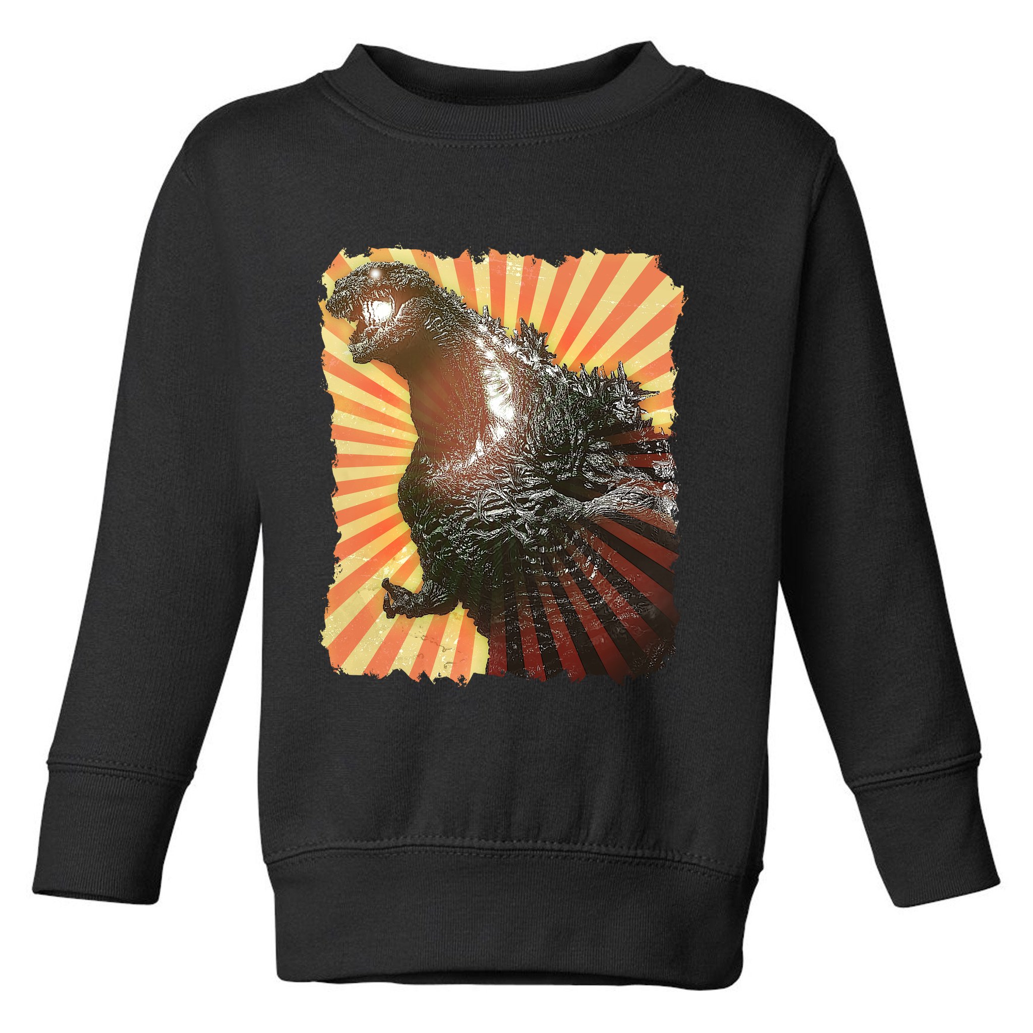 Vintage Japanese Kaiju Monster Toddler Sweatshirt