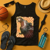 Vintage Japanese Kaiju Monster Tank Top