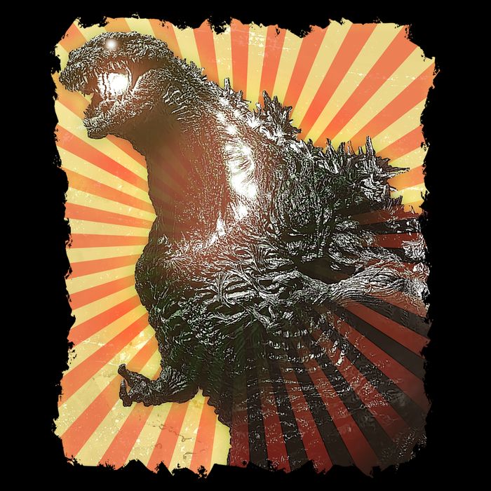 Vintage Japanese Kaiju Monster Tank Top