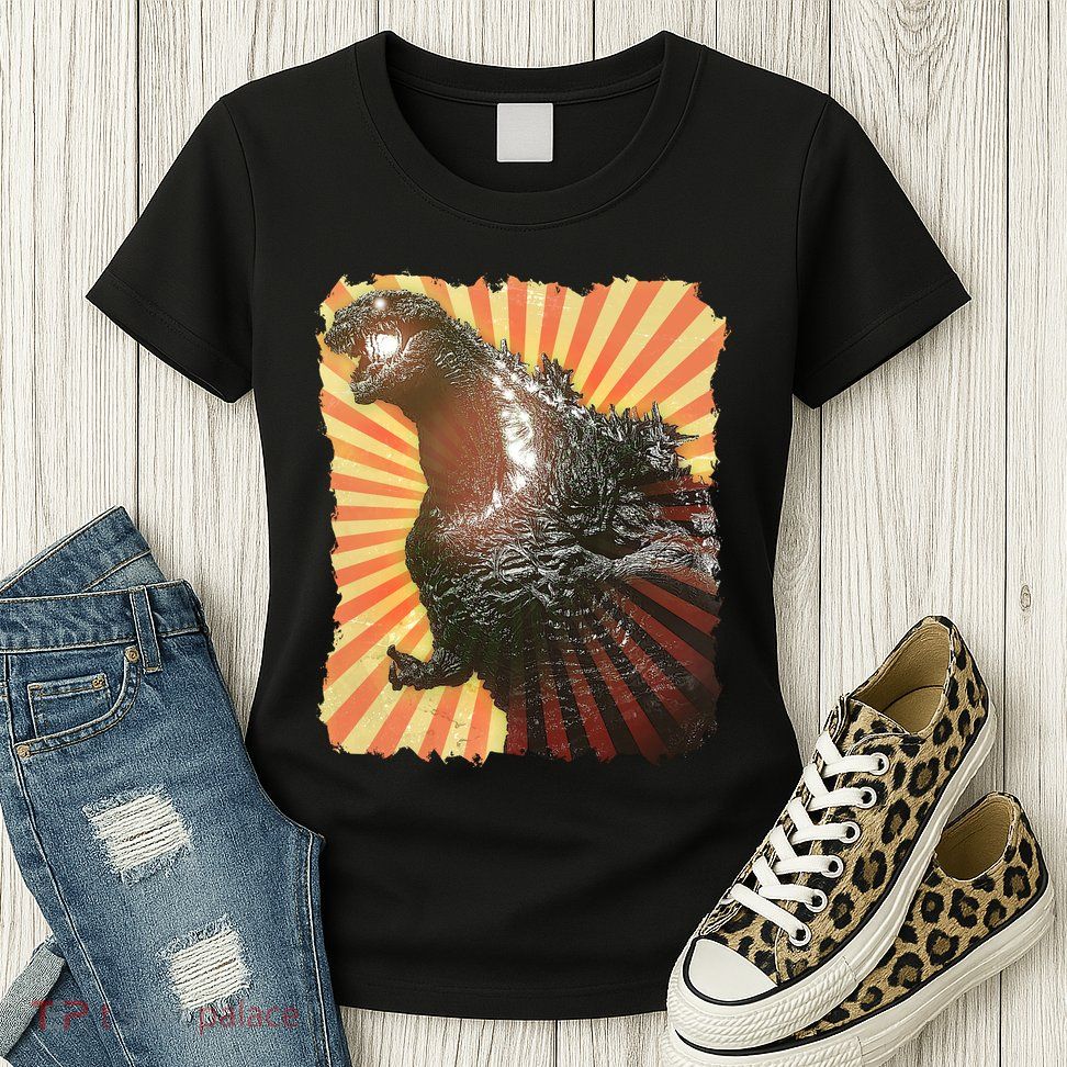 Vintage Japanese Kaiju Monster Women's T-Shirt