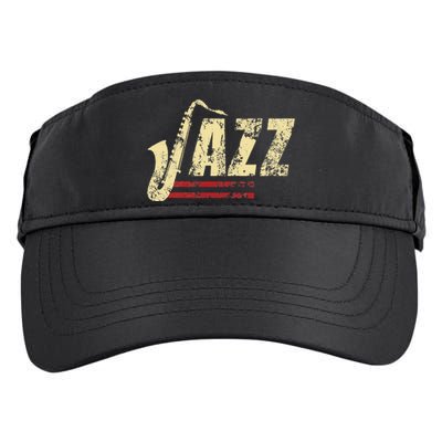 Vintage Jazz Lovers Music Band Player Saxophone Adult Drive Performance Visor