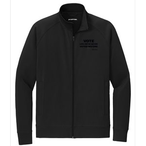 Vote John Lewis Quote Like We've Never Voted Before Stretch Full-Zip Cadet Jacket