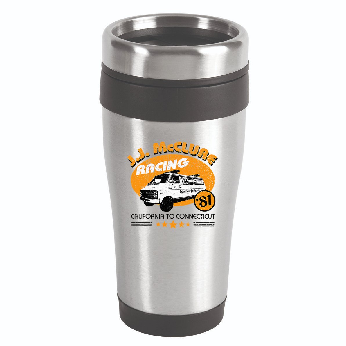 Vintage Jj Mcclure Racing V2 16oz Travel Tumbler