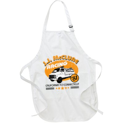 Vintage Jj Mcclure Racing V2 Apron