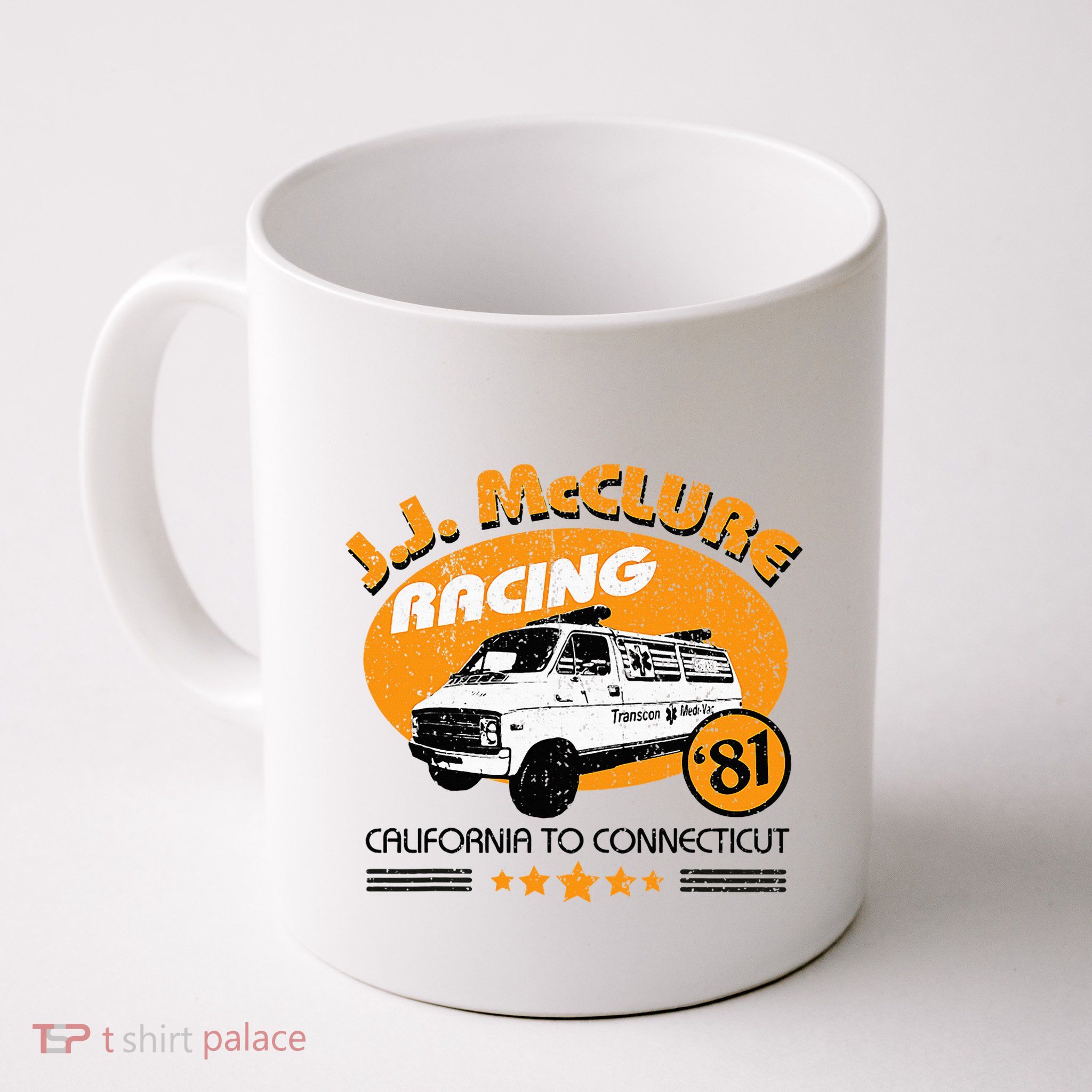 Vintage Jj Mcclure Racing V2 Mug