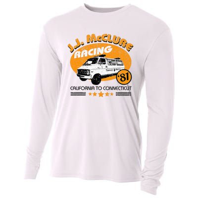 Vintage Jj Mcclure Racing V2 Cooling Performance Long Sleeve Crew