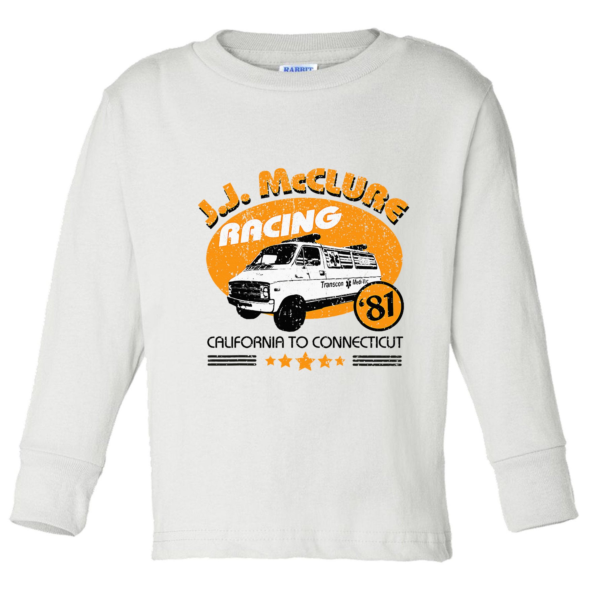 Vintage Jj Mcclure Racing V2 Toddler Long Sleeve Shirt