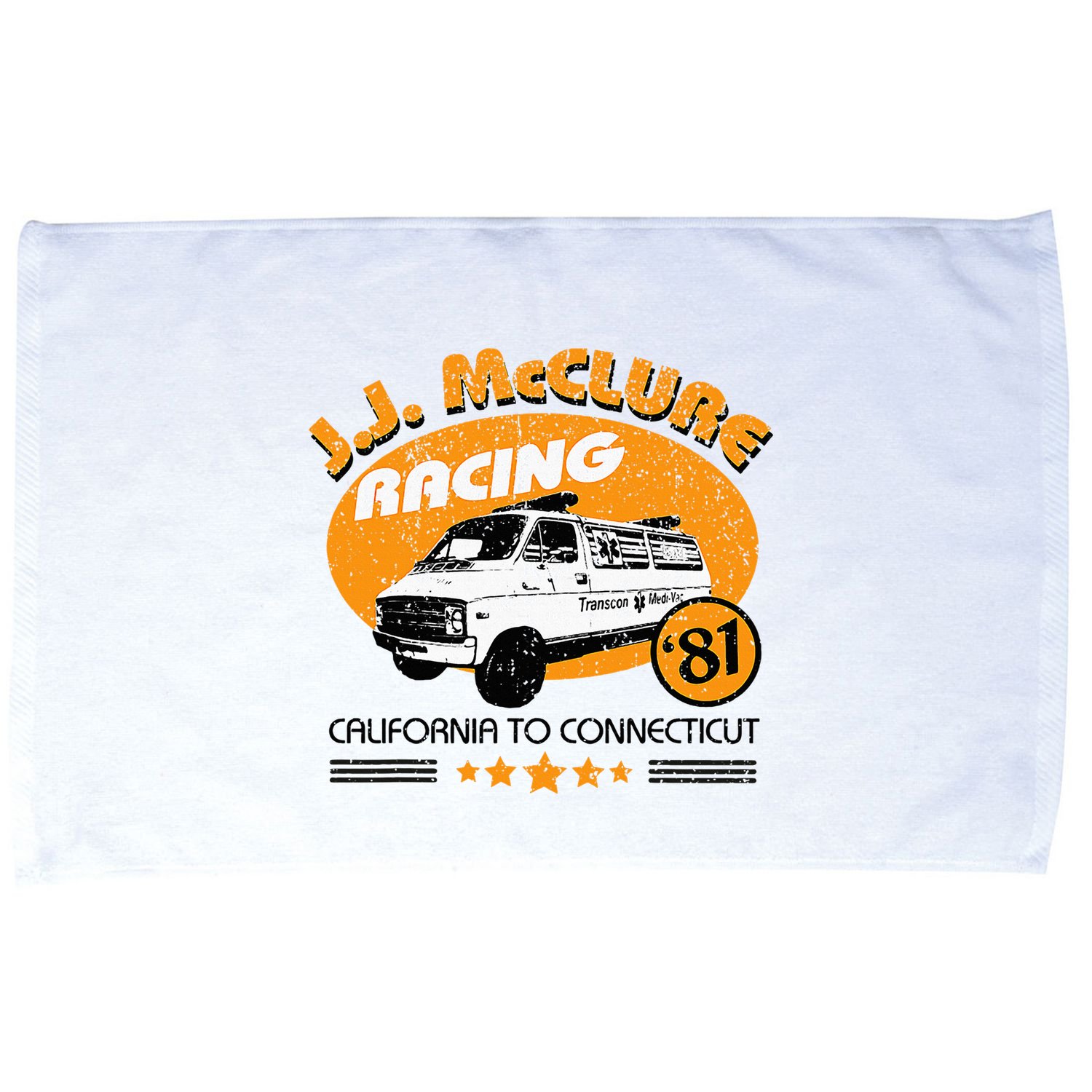 Vintage Jj Mcclure Racing V2 Microfiber Hand Towel